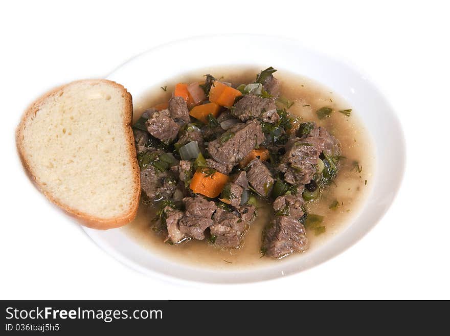 Meat soup