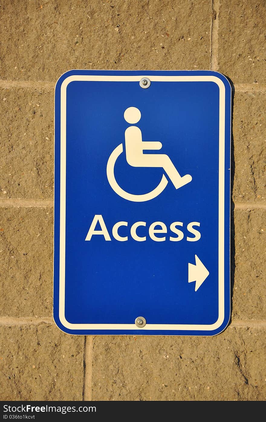 Disable Access Sign