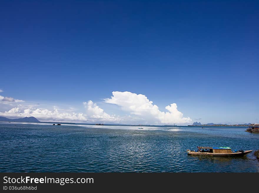 Beautiful scenery in Semporna, Sabah. Beautiful scenery in Semporna, Sabah