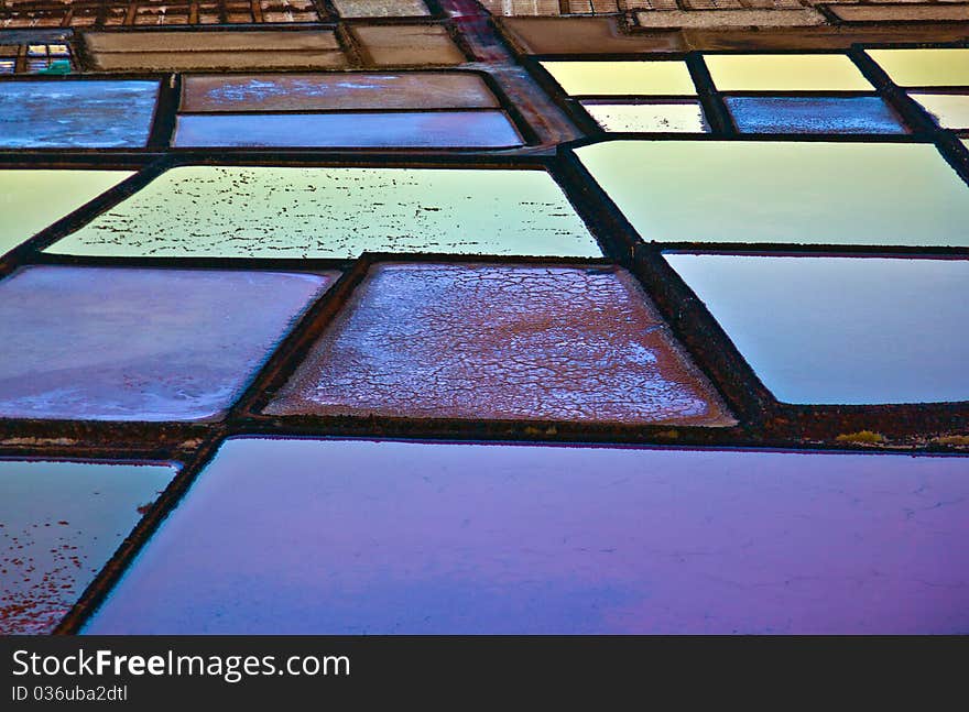 Salt Refinery, Saline From Janubio, Lanzarote