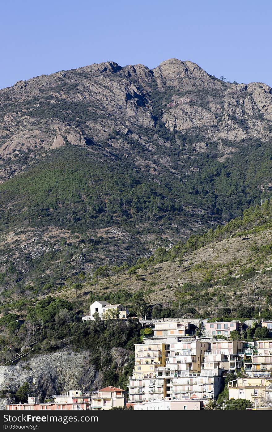 View of appennini mountains,in italy. View of appennini mountains,in italy