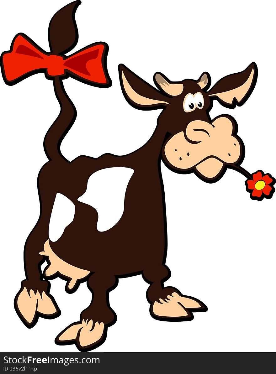 Cartoon Cow