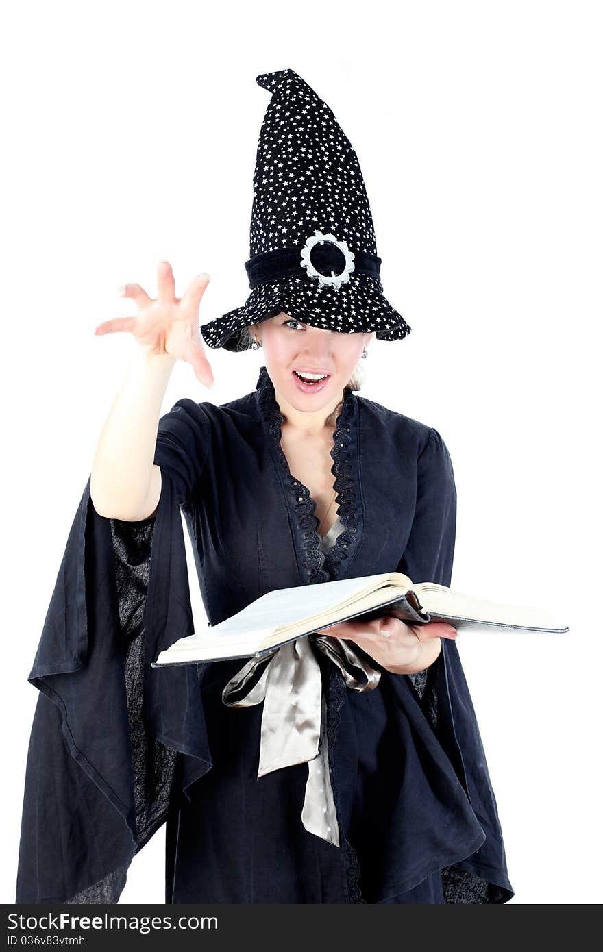 Witch With Book