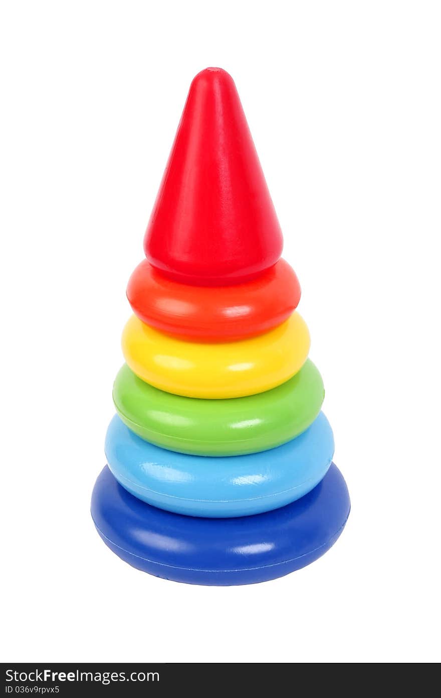 Child Pyramid Rainbow