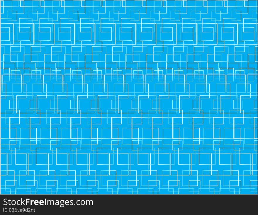 Blue Background With Squares