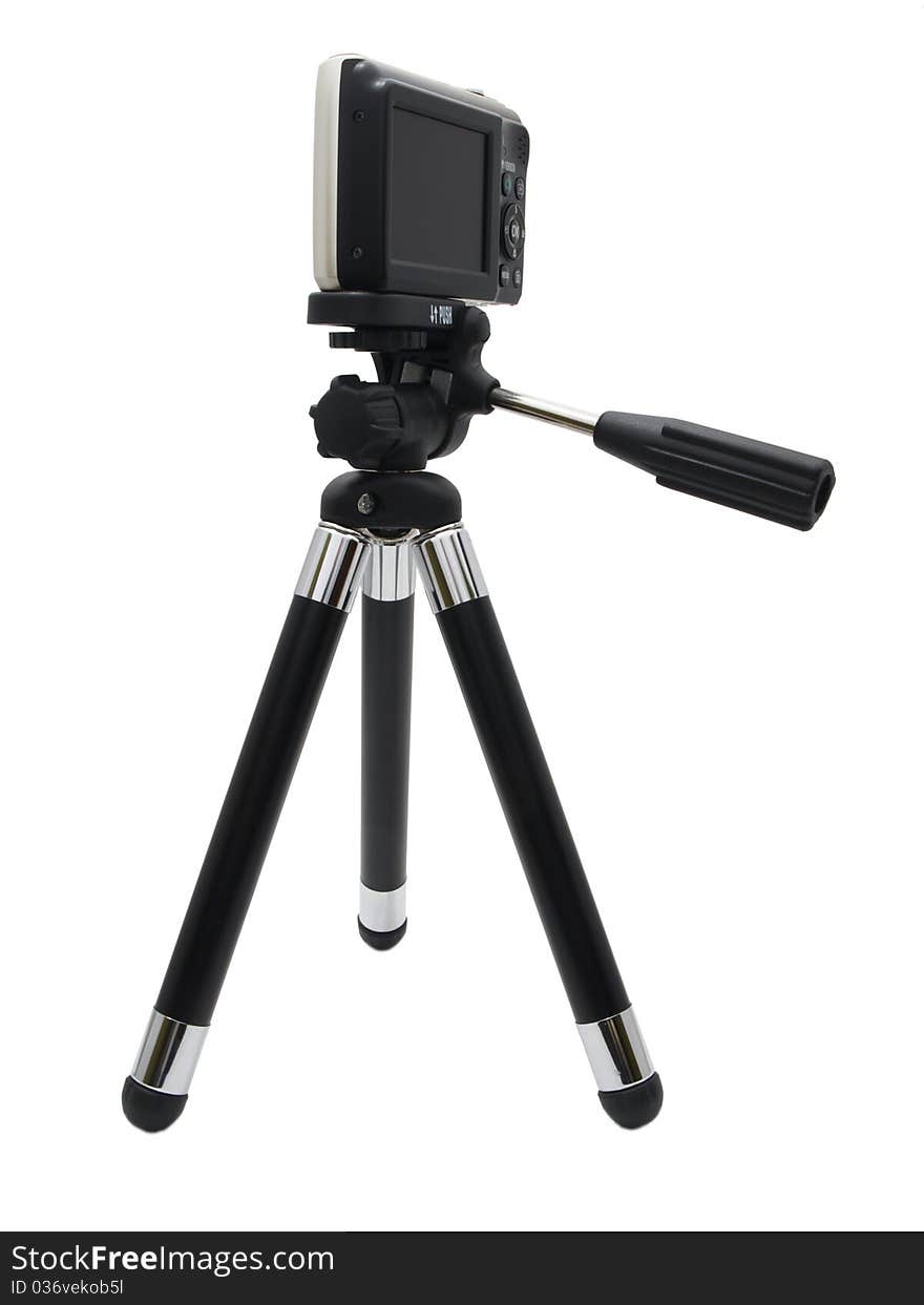 Camera On A Tripod