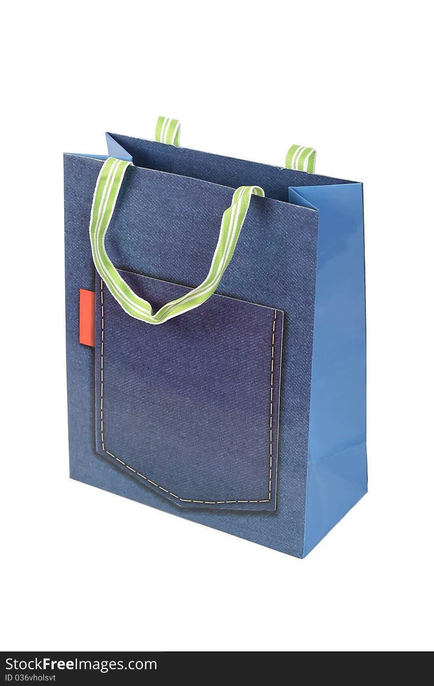 Jeans paper bag