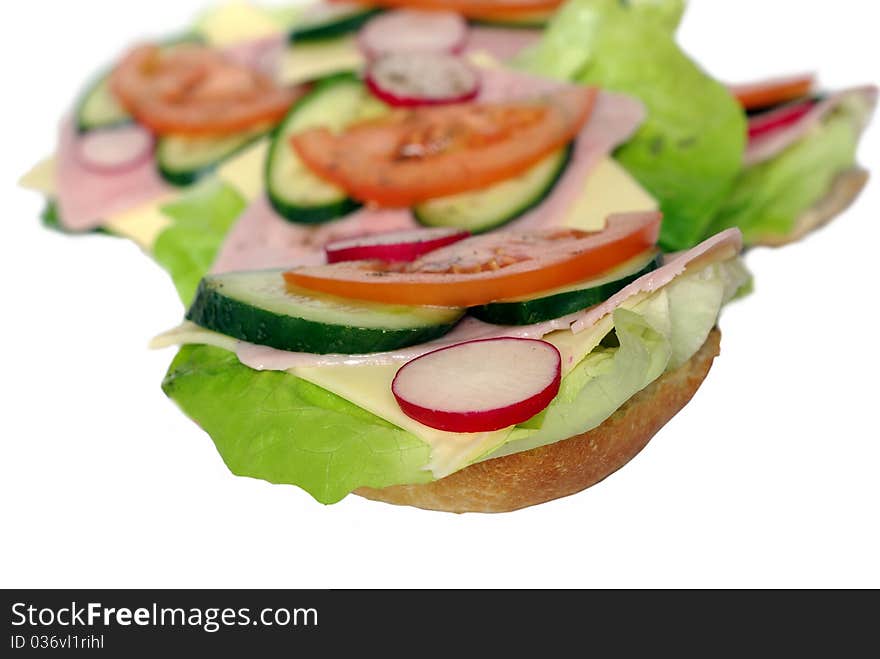 Appetizing Sandwich