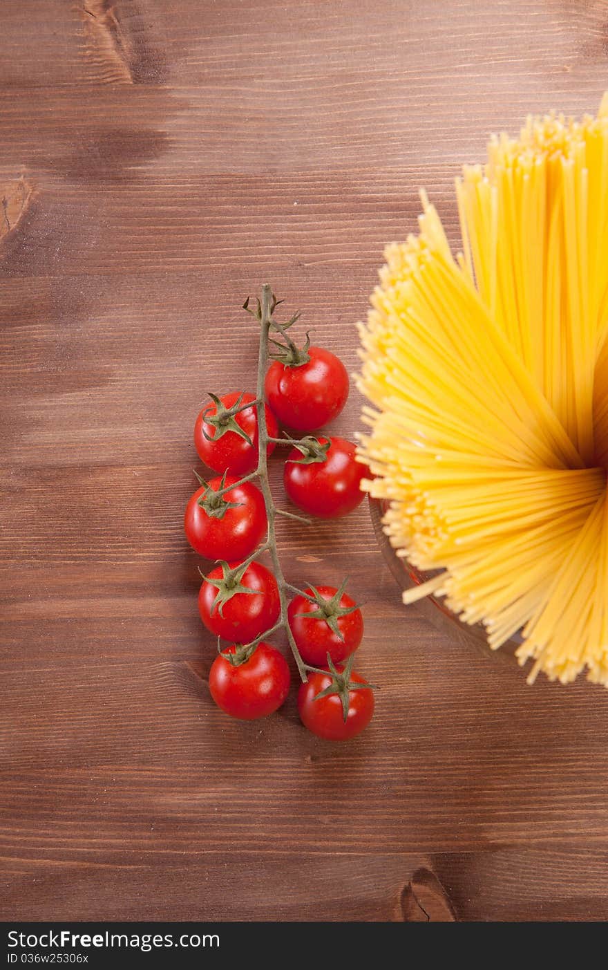 Pasta and tomato