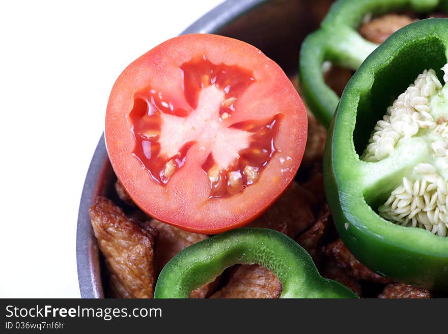 Potatoes And Vegetable Treat