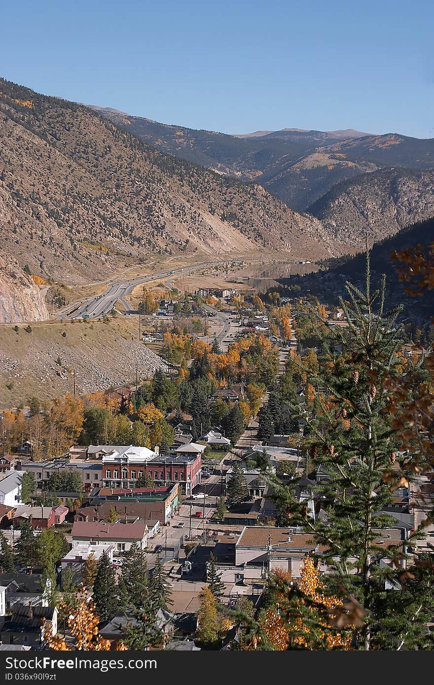 Small Colorado Mountain Town