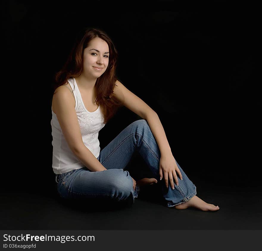 Young and attractive hispanic woman in her late teens to early twenties. Young and attractive hispanic woman in her late teens to early twenties