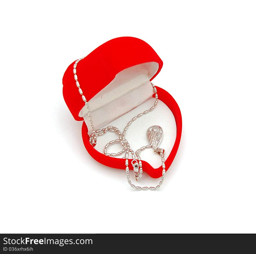 Luxury Necklace In Red Box