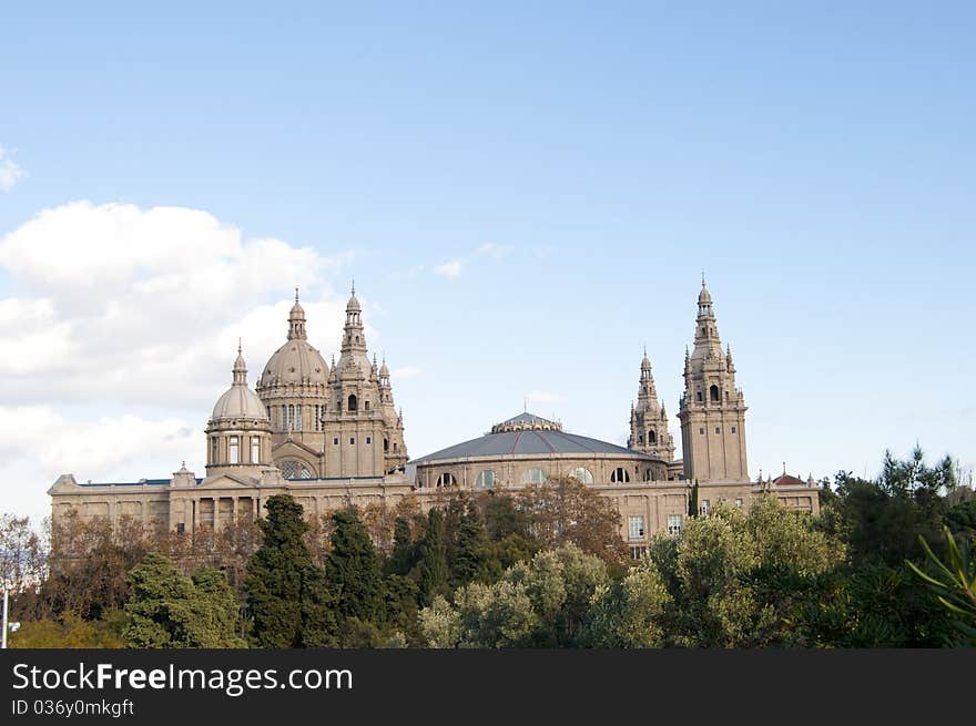 Montjuic National Palace Barcelona, Spain