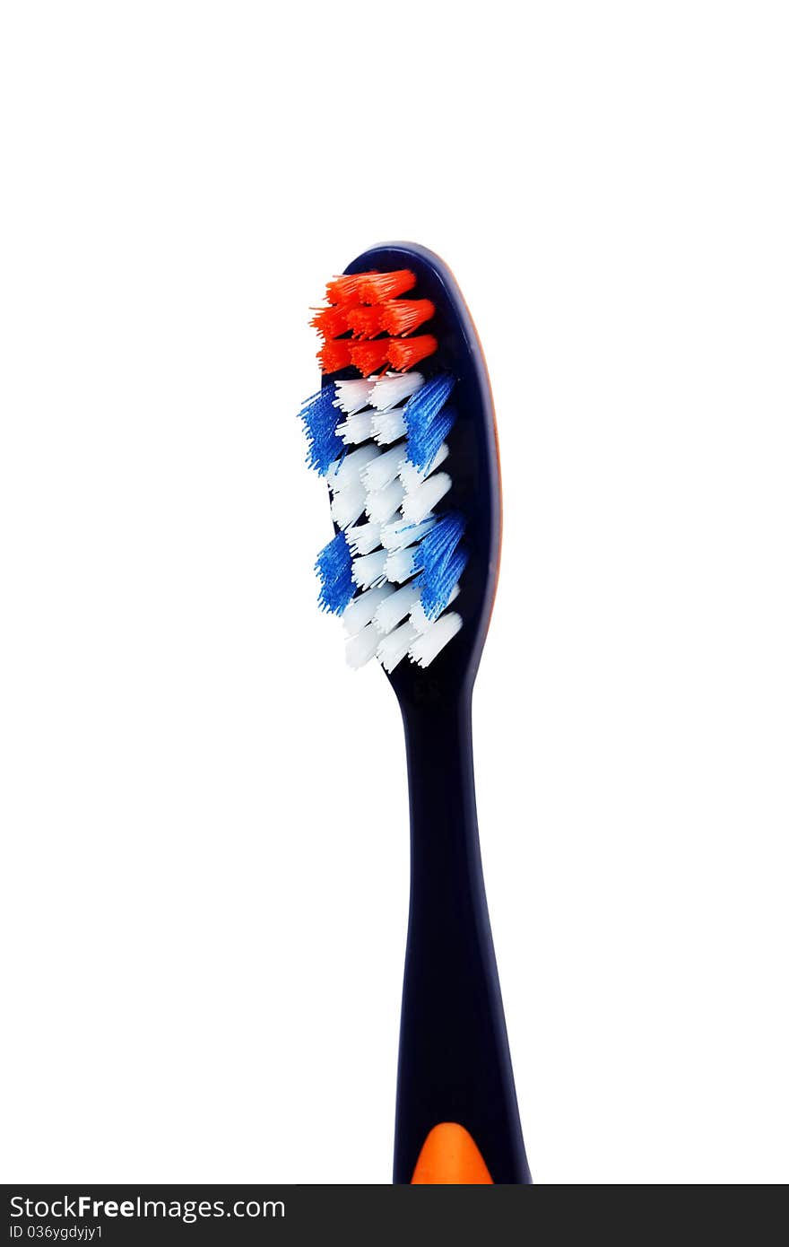 Tooth-brush isolated on a white background