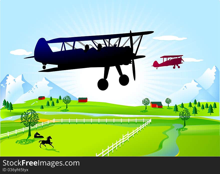 Biplane