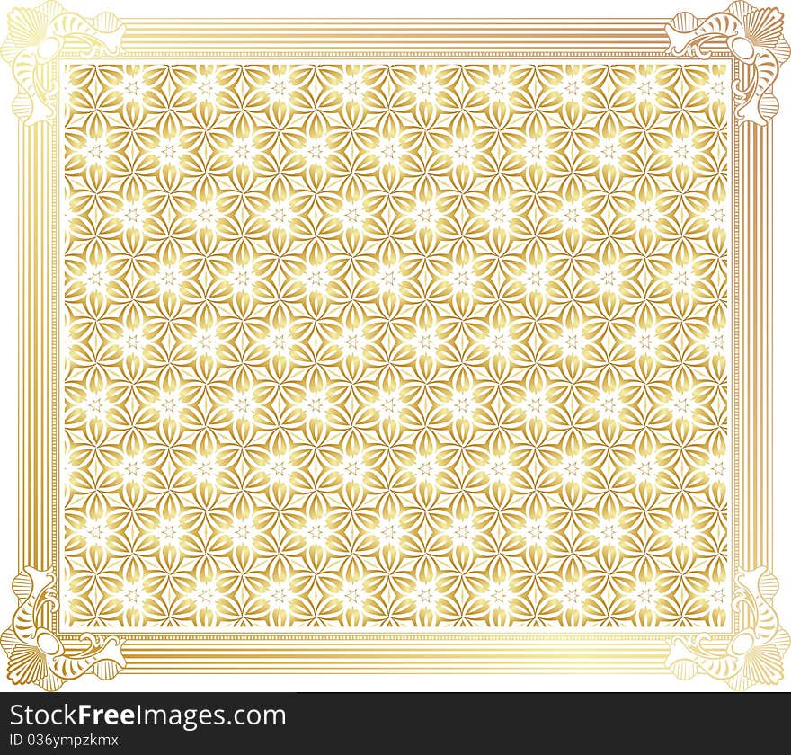 Seamless background from a ornament, Fashionable modern wallpaper or textile