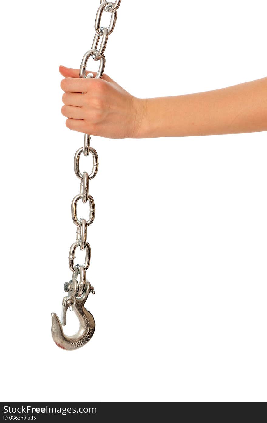 Chain with a hook