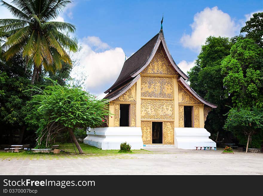 Ancient Temple in Luang Prabang, Laos