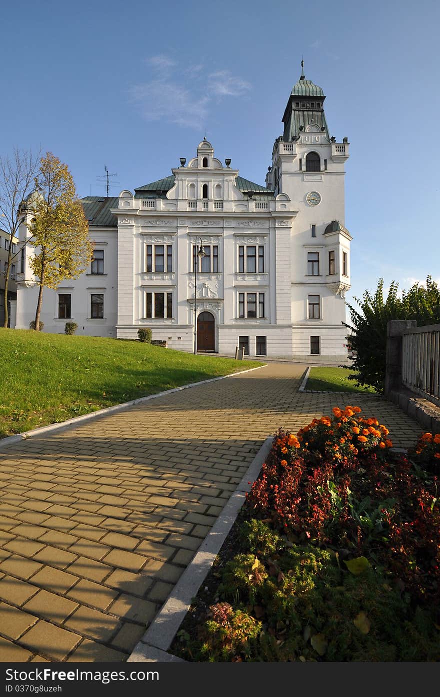 City town hall of Silesian Ostrava