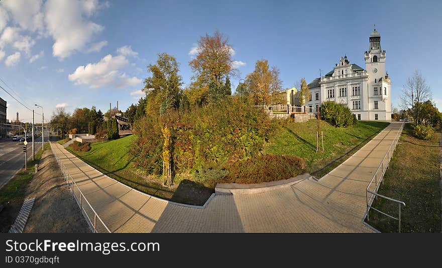 City town hall of Silesian Ostrava