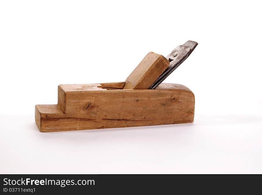 Old wooden planer