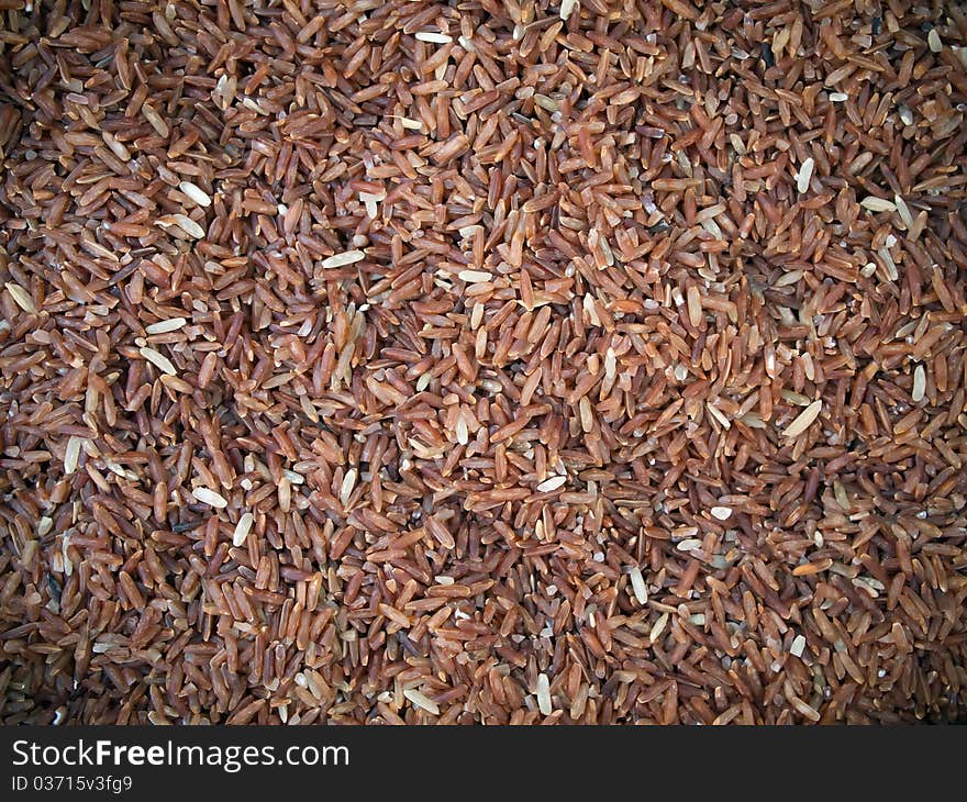 Red rice is highly nutritious