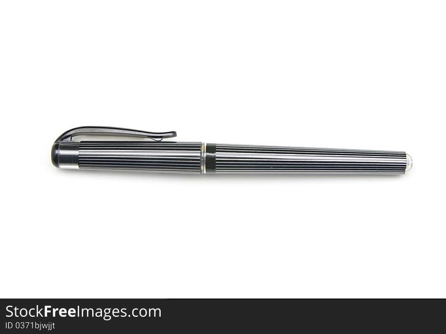 Pen isolated on the white background