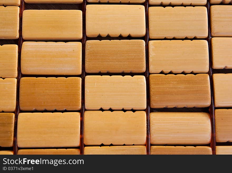 Wood background on the floor.