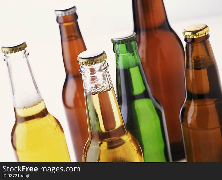 Assorted Beer Bottles