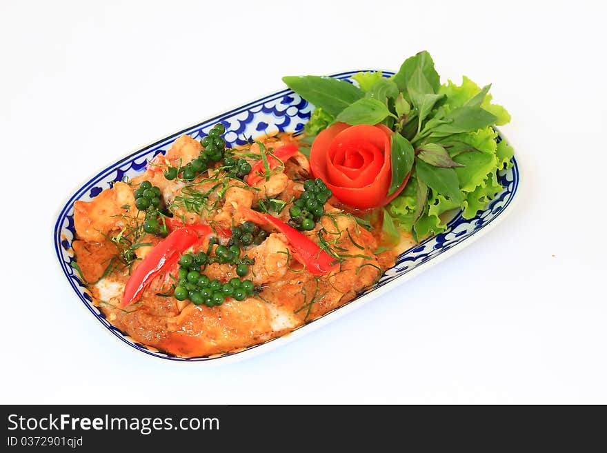 Spicy Stir Fried Fish Fillet With Herb