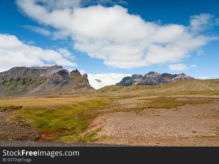 Landscape in Iceland