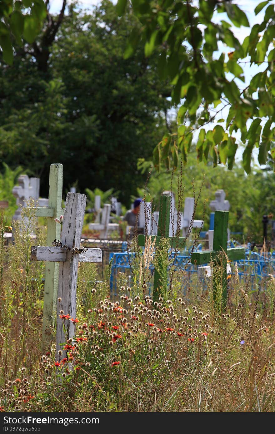 Rustic Cemetery