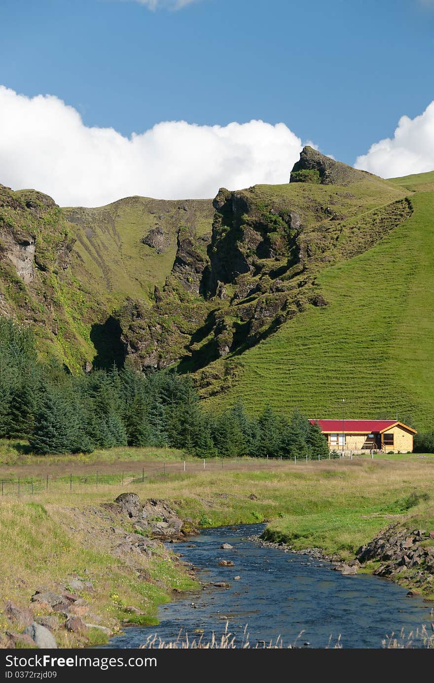 Landscape in Iceland