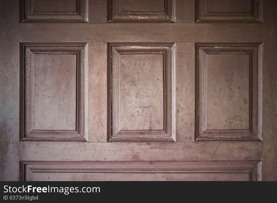 Texture Of Wooden Door