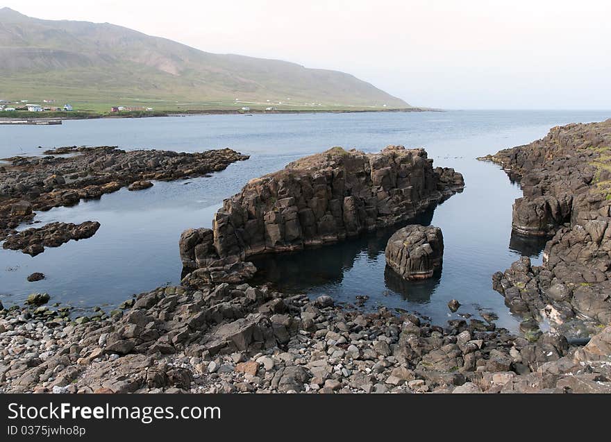 Borgarfjordur in Iceland