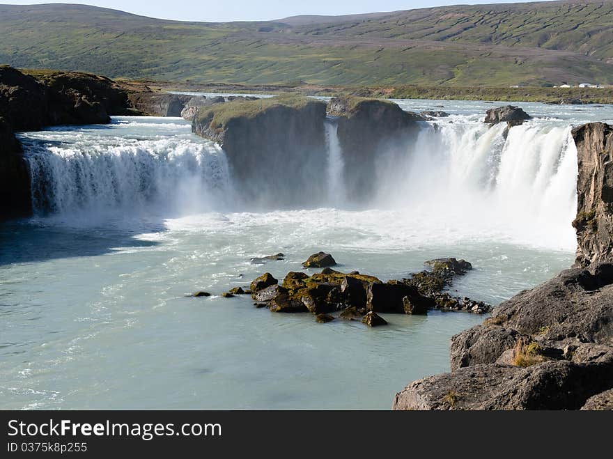 Godafoss waterfalls