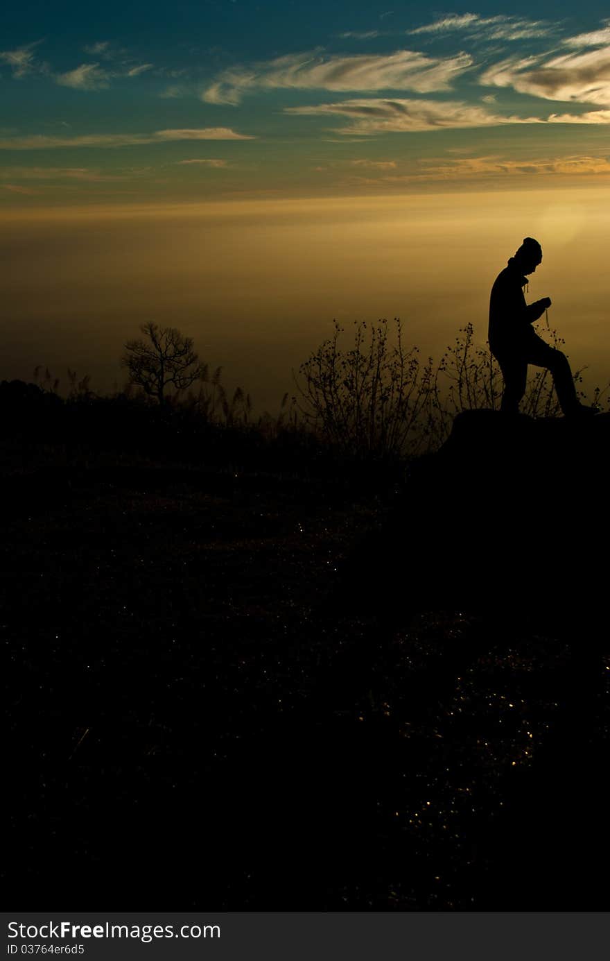 Silhouette Of Phu Tab Berk_1