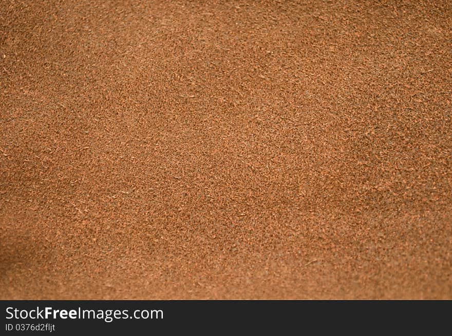 Brown pressed leather