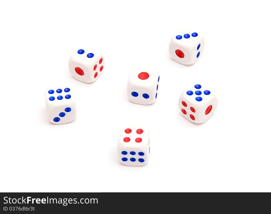 Six dice