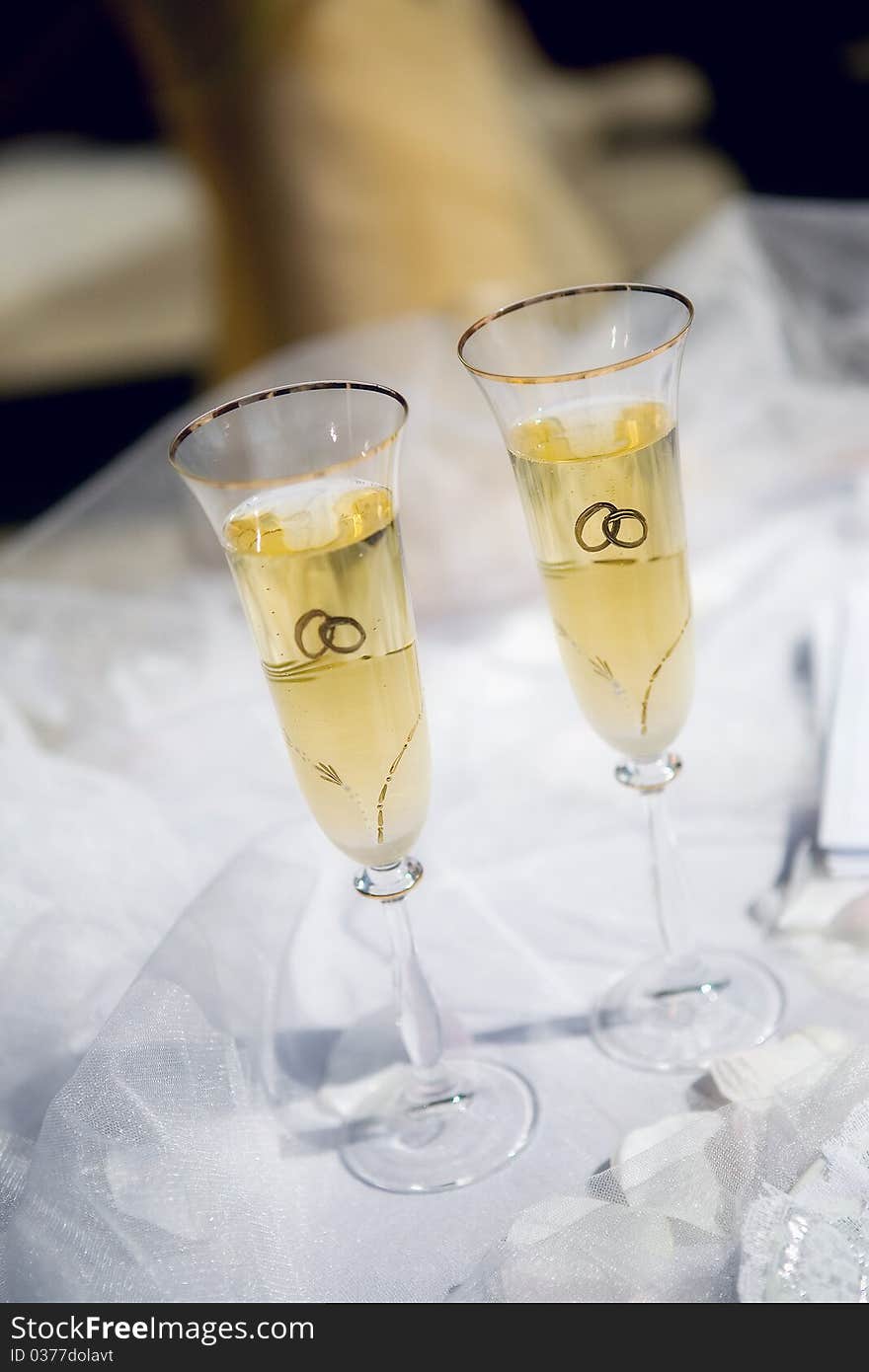 Wedding glasses