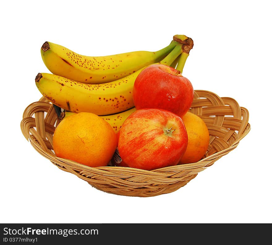 The ripe fruits close-up nature