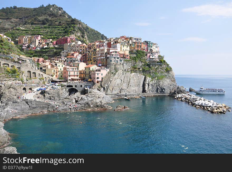 Quiet fishermen village in Italy. Quiet fishermen village in Italy