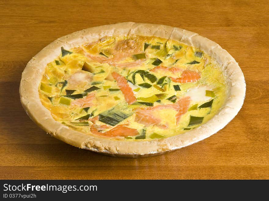 Salmon Quiche