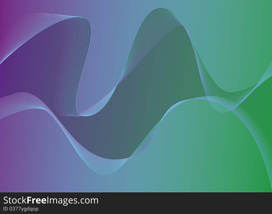 Violet-green expressive abstract digital background. Violet-green expressive abstract digital background