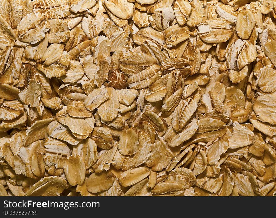 Muesli as background