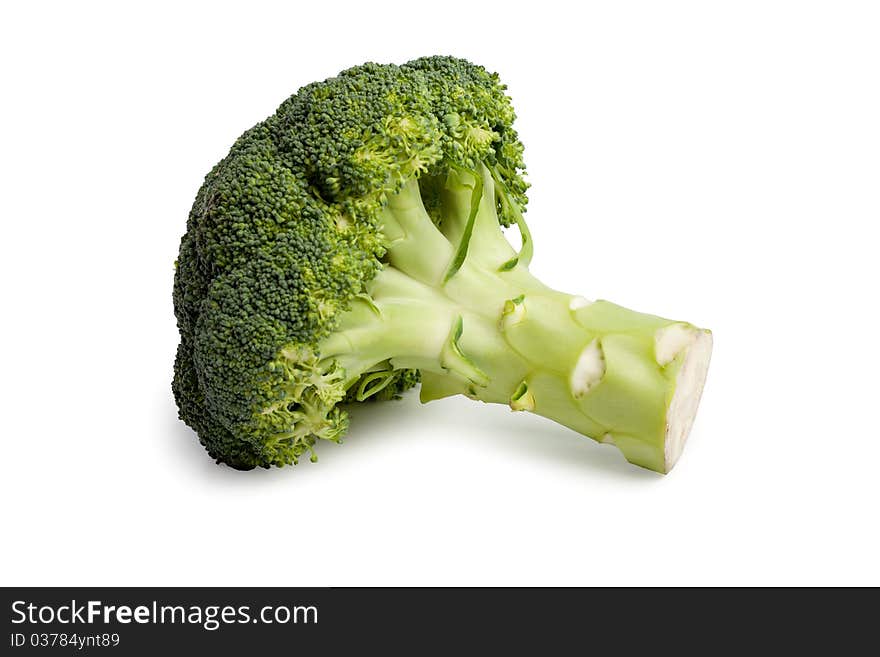 Broccoli isolated on white background. Broccoli isolated on white background