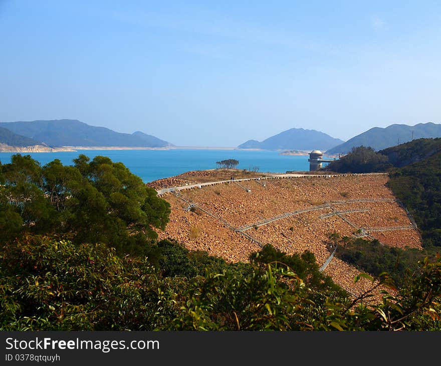 Hong Kong Man Yee Reservoir in Sai Kung Pak Tam Chung