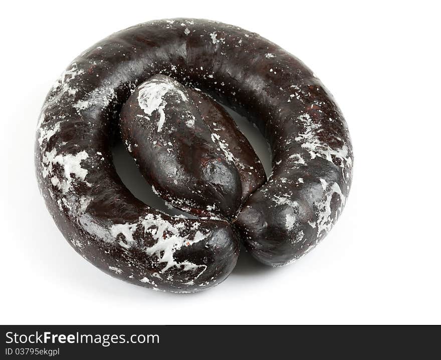 Frozen blood sausage