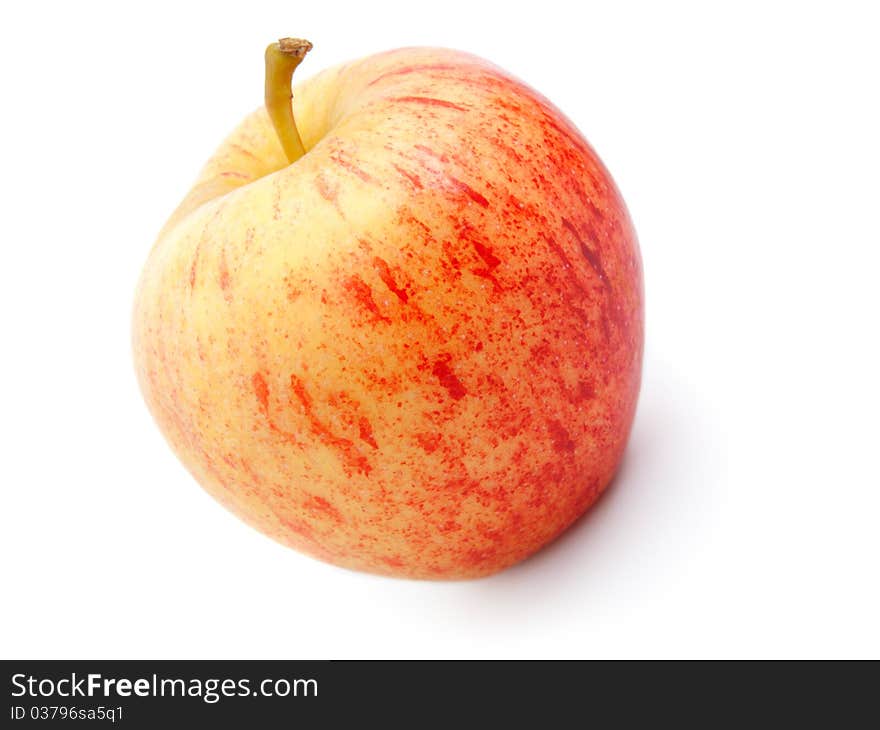 Apple, isolated on white background